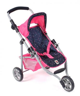 Poppenwagen Jogger Lola - Confetti Pink Poppenwagen Jogger Lola - Confetti Pink