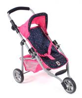 Poppenwagen Jogger Lola - Confetti Pink - thumbnail