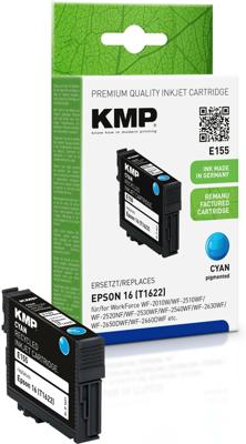KMP Inktcartridge vervangt Epson 16, T1622 Compatibel Cyaan E155 1621,4803 KMP Inktcartridge vervangt Epson 16, T1622 Compatibel Cyaan E155 1621,4803