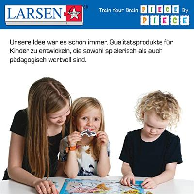 Selecta Larsen legpuzzel dieren - vlinders, 42st.