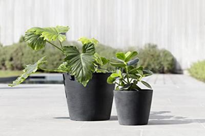 Ecopots Bloempot Amsterdam Ø30cm - Donkergrijs Ecopots Bloempot Amsterdam Ø30cm - Donkergrijs