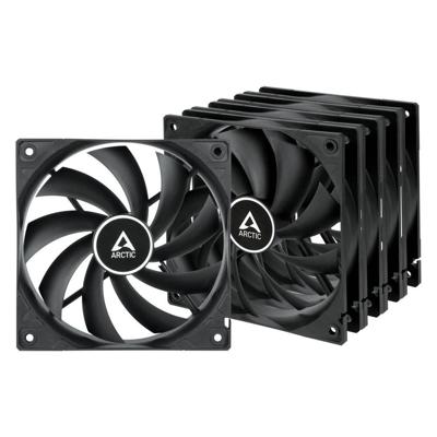 Arctic F12 PC-ventilator Zwart (b x h x d) 120 x 25 x 120 mm