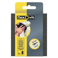 Flexovit schuurspons - 100 x 68 mm - middel/fijn - 26 mm dik - thumbnail