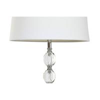 Vloerlamp Home ESPRIT Wit Zilverkleurig 50 W 220 V 35 x 35 x 150 cm (3 Onderdelen) - thumbnail