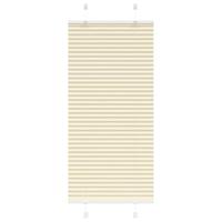 Pliss rolgordijn 65x100 cm stofbreedte 64,4 cm polyester crme - thumbnail