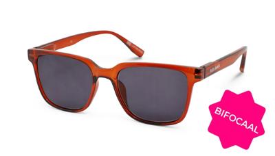 Zonneleesbril Vista Bonita Cubo Bifocaal-Terra Cotta-+2.00 Zonneleesbril Vista Bonita Cubo Bifocaal-Terra Cotta-+2.00