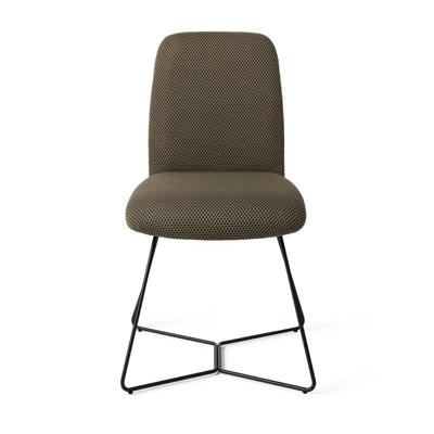 Jesper Home Eetkamerstoel 'Taiwa' Beehive Black, kleur Jungle Jewel