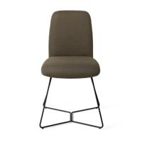 Jesper Home Eetkamerstoel 'Taiwa' Beehive Black, kleur Jungle Jewel - thumbnail