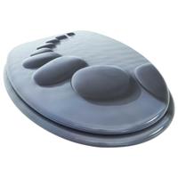 VidaXL Toiletbril stenen mdf - thumbnail
