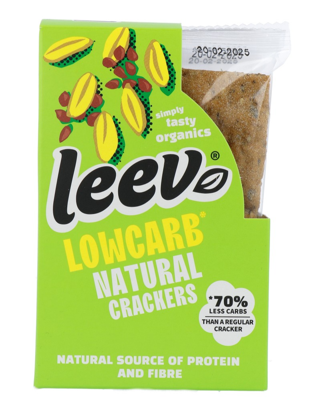 Leev Natural Lowcarb Crackers