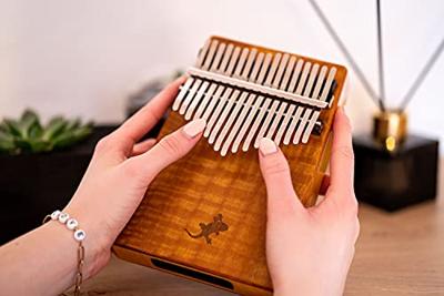 Ortega OKB3 Lizard Series Solid Golden Phoebe kalimba