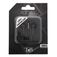T'nB ESPOCKETBK Pocket hoofdtelefoon zwart - thumbnail