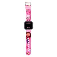 Gabby's Dollhouse LED Horloge Roze - thumbnail