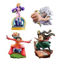 One Piece Petitrama PVC Mini Statue Logbox Re Birth Egghead Set 9 cm - thumbnail