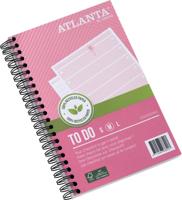 Things to do Djois Atlanta recycled papier Tropical 125x195mm 100 vel 70gr roze 2 stuks - thumbnail