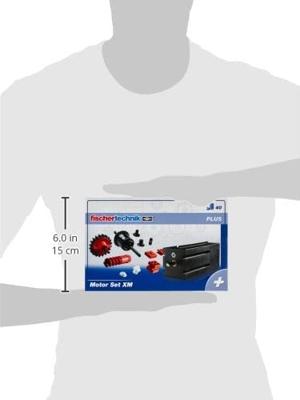 fischertechnik 505282 PLUS Motor Set XM Mechanica, Elektronica Experimenteerset Vanaf 7 jaar fischertechnik 505282 PLUS Motor Set XM Mechanica, Elektronica Experimenteerset Vanaf 7 jaar