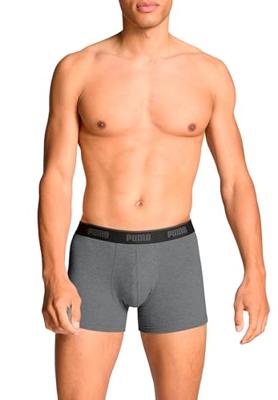 Puma Boxershorts 3-pack Comfort stretch grijs