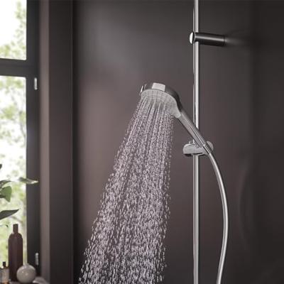 Hansgrohe Croma Select S Vario / Ecostat Comfort douchecombinatie 65cm Wit-Chroom - thumbnail