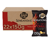Lay's Lays sensations thai sweet chili (22x 150gr) - thumbnail