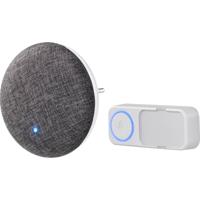 Sygonix SY-4671640 Complete set voor Draadloze deurbel Met naambord, Zelf bespeelbaar - thumbnail