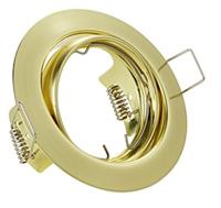 Trio Ronde inbouwspotJura GU10 8,3cm goud - 650100108 - thumbnail