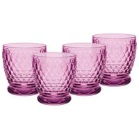 Villeroy & Boch Boston coloured Waterglas berry 4 stuks - thumbnail