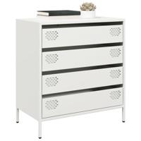 Dressoir 68x39x73,5 cm koudgewalst staal wit - thumbnail