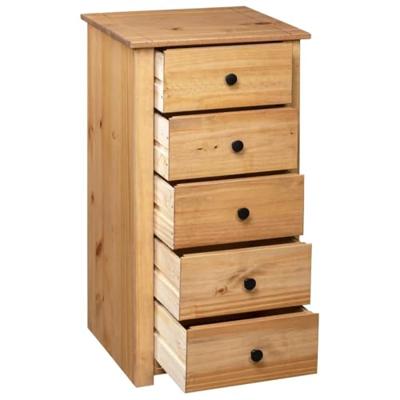 VidaXL Dressoir panama range 46x40x89 cm grenenhout