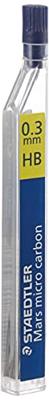 Staedtler Mars micro potloodstiften, 0,3 mm, HB, etui van 12 stuks