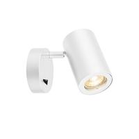 SLV 4024163190220 1000730 Wandlamp GU10 Wit - thumbnail