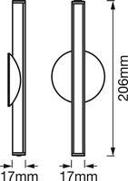 LEDVANCE LEDSTIXX USB SI LEDV 4058075399723 Tafellamp met accu Staaf LED Koudwit Zilver - thumbnail