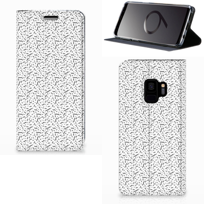 Samsung Galaxy S9 | Hoesje met Magneet | Stripes Dots