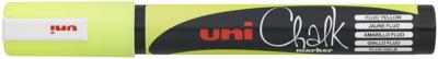 Uni-ball Krijtmarker fluo geel, ronde punt van 1,8 - 2,5 mm Uni-ball Krijtmarker fluo geel, ronde punt van 1,8 - 2,5 mm
