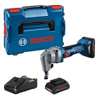 Bosch Professional GNA 18V-16 E Accu knabbelschaar 18V 4.0Ah in L-Boxx - 0601529601 - thumbnail