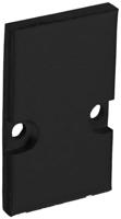 Barthelme 62399110_9005 Eindkappen-set Aluminium (l x b x h) 3 x 18.4 x 30 mm 2 stuk(s) - thumbnail