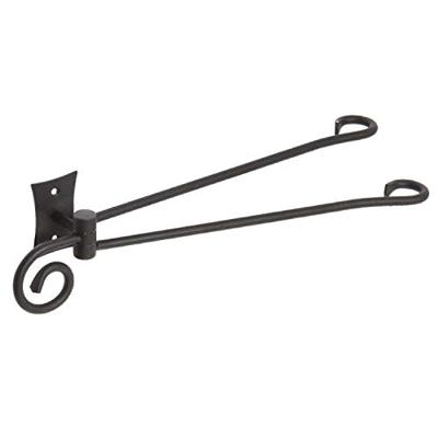 Dubbele Handdoekhouder Sapho Rebecca Draaibaar 36.2 cm Zwart Sapho