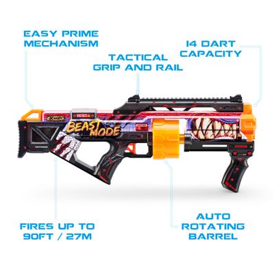 Zuru X-Shot Skins Last Stand Met 16 Darts