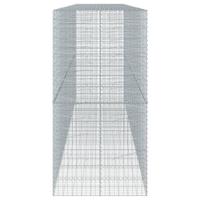 Schanskorf 550x100x200 cm gegalvaniseerd ijzer zilverkleurig - thumbnail