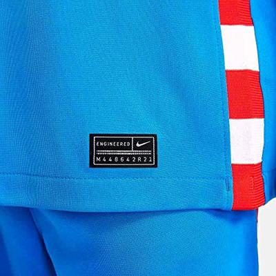 Atletico Madrid 3rd Shirt Junior 2021-2022 - Maat 128 - Kleur: Blauw | Soccerfanshop