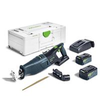 Festool RSC 18 5,0 EB-Plus Accu Reciprozaag 18V 5.0Ah in Systainer - 576948 - thumbnail