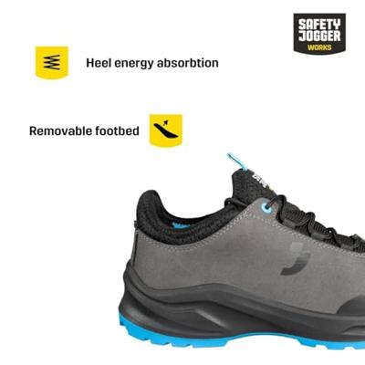 Safety Jogger Modulo S3S Low | Grijs | Maat 44 - 5401124787450