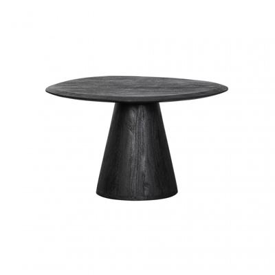 WOOOD Organische Salontafel 'Posture' Mangohout, 70 x 59cm, kleur Zwart