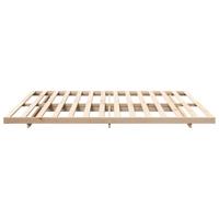 Bedframe Bruin 180 x 210 cm Massief grenenhout - thumbnail