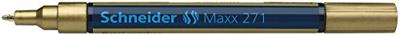 Schneider Lakmarker Maxx 271 1-2mm Goud 10 Stuks