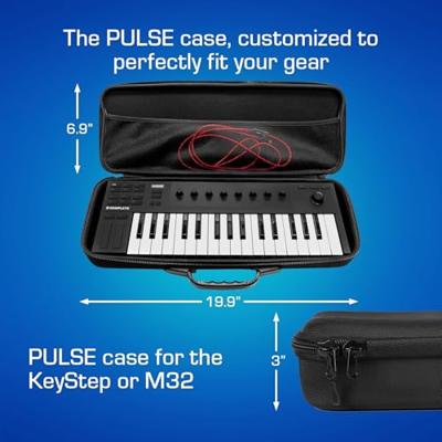 Analog Cases PULSE for Arturia KeyStep/NI M32 51x18x6 cm