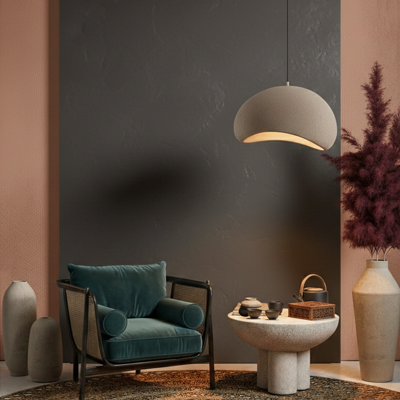 Lyora Natuurlijke hanglampAere bruin 50cm - 9002674