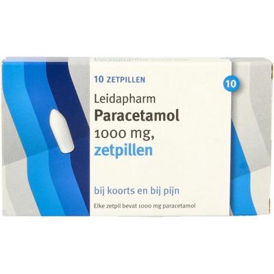 Leidapharm Paracetamol 1000mg Zetpil