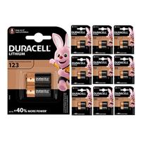 Batterij Duracell 2x CR123 high power lithium | 10 stuks - thumbnail