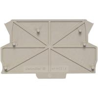 Weidmüller AP MCZ1.5 Afdekplaat Beige 1 stuk(s) - thumbnail