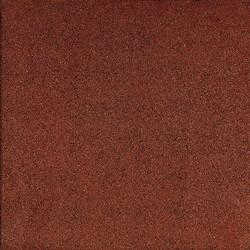 2 stuks! (0.5m2) Rubbertegel rood 50x50x3 cm Gardenlux - Gardenlux